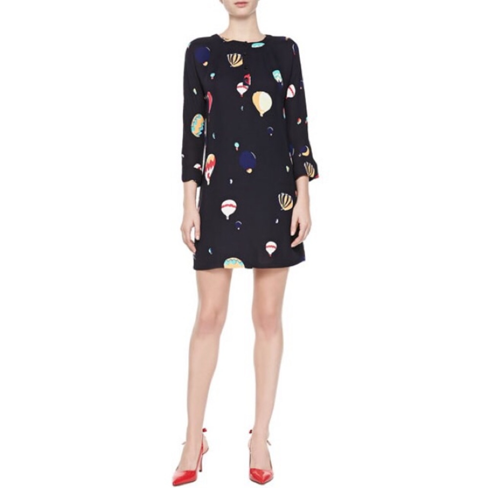 kate spade Navy Hot Air Balloon Print Mini Dress
